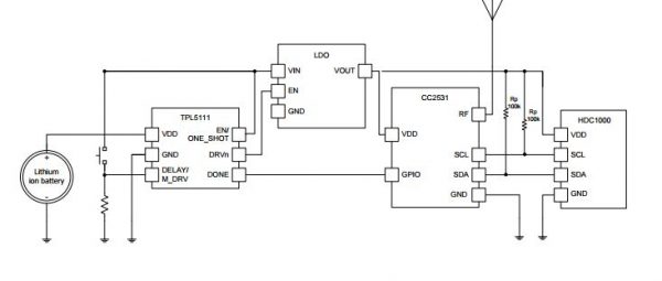 Ultra Low-Power (35nA!) Programmable Timer using TI TPL5111