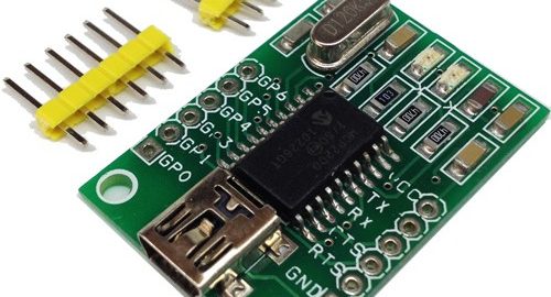 USB to UART Converter with GPIO – MCP220