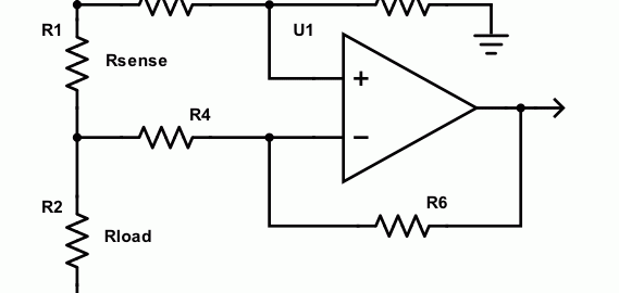 Sensing current on the high side