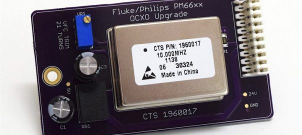 Fluke/Philips PM66xx Frequency Counter OCXO Upgrade