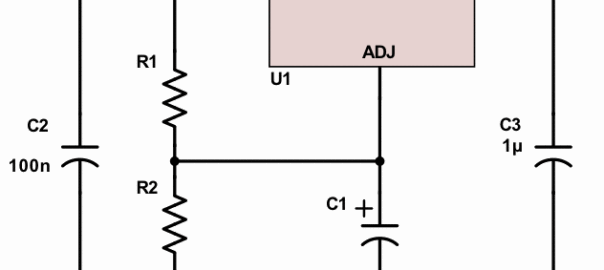 LM317 smooths but doesn’t regulate