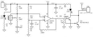 Dark Sensitive Switch - LED Light - Electronics-Lab