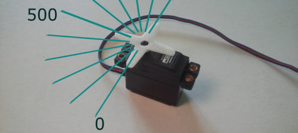 1000 steps Servo motor