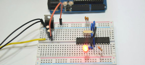 How to build an Arduino Uno on a BreadBoard