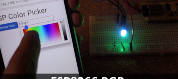 ESP8266 RGB Color Picker