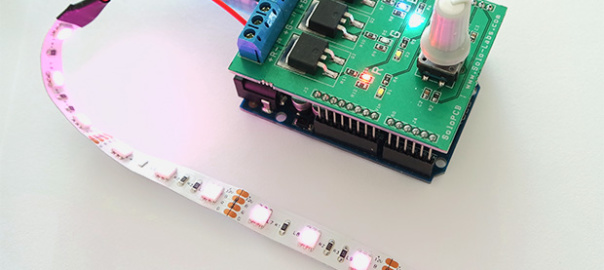 DIY Arduino RGB LED Controller Shield