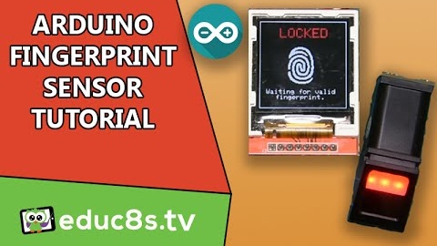 Use a Fingerprint sensor module to add biometric security to your Arduino projects