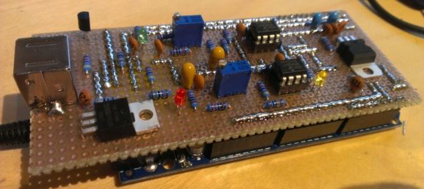 Homebrew Multimode Digital Voice Modem adapter