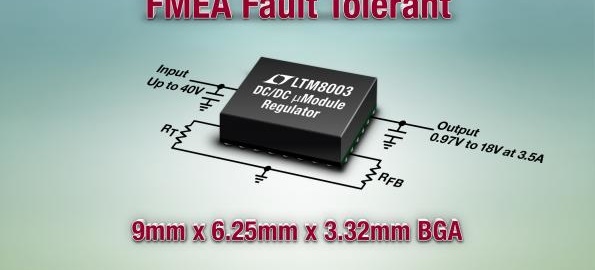 LTM8003 – 40VIN, 3.5A Step-Down μModule Regulator