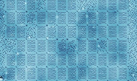 Information storage at one atom per bit; a 1kB atomic memory