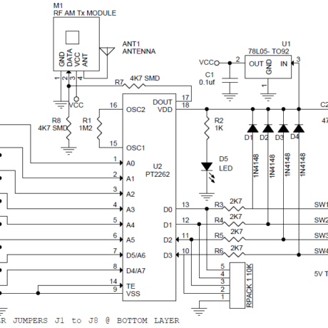 4-Channel-RF-Remote-Controller-TX-SCHEMATIC - Electronics-Lab.com