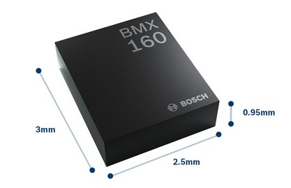 BMX160 from Bosch Sensortec, a New Smallest 9-axis Motion Sensor