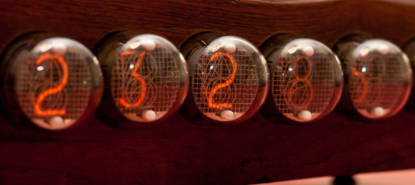 IN-4 Nixie Clock using ATmega168