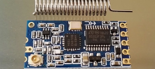 HC-12 433MHz wireless serial communication module configuration