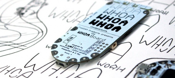 Whoa Board: Dream With Touch Sensing EL Wire, Panels, Paint