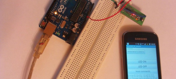 How to control Arduino board using an Android phone