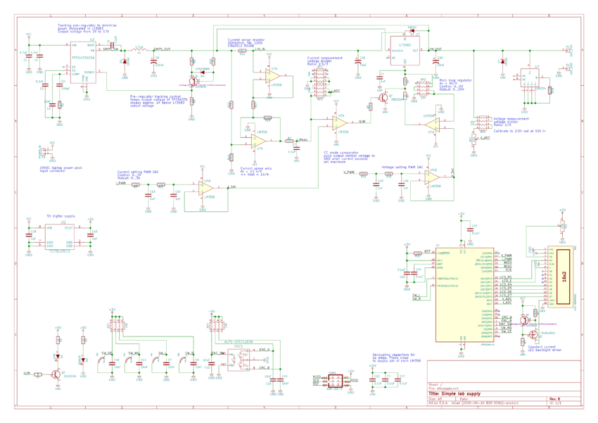 ElbSupply - Linear Bench Power Supply With Constant Current and Voltage ...