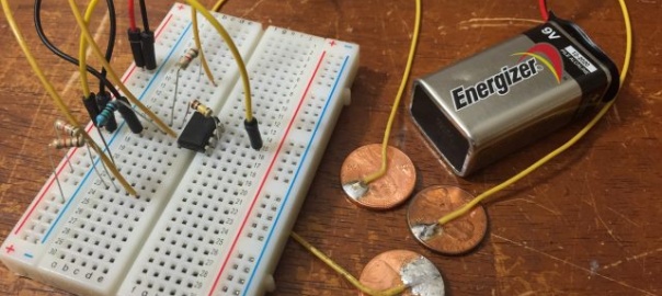 DIY ECG with 1 op-amp