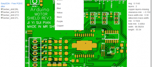 EasyEDA’s Free and Online Gerber Viewer