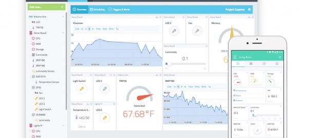 The IoT Project Builder “myDevices” Has Added Arduino Support