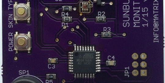 Sunburn Monitor – A UV monitor