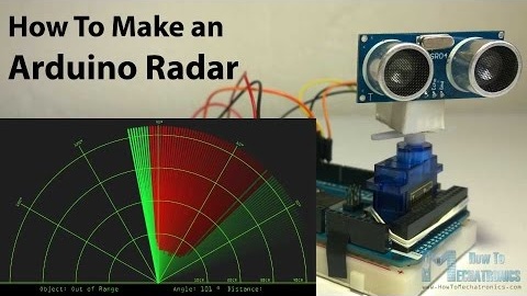 Arduino radar using sound waves