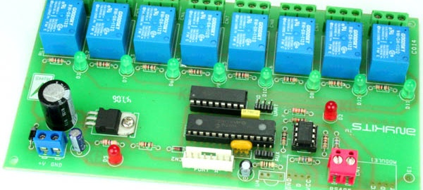 8 Channel RS485 Relay Board