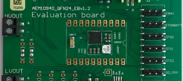 AEM10940, A High Efficient Power Management IC From e-peas