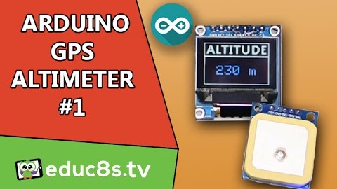 DIY Altimeter using a NEO UBLOX GPS module and a Color OLED