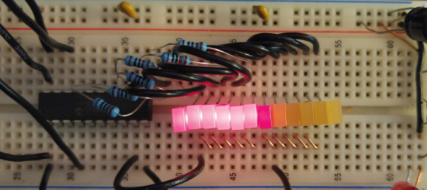 MCU based LED VU Meter