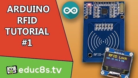 RFID Tutorial with an Arduino Uno and an OLED display