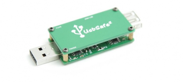 UsbSafe² – Programmable dongle for protecting USB devices from USB hosts and chargers