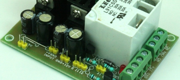 Large Current Relay with Dual Output DC-DC Converter for Hobby CNC/Router