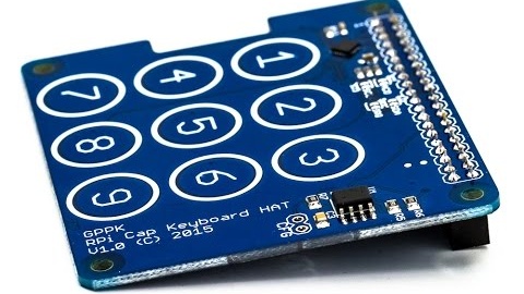 The CapHat Keypad – a capacitive touch for Raspberry Pi