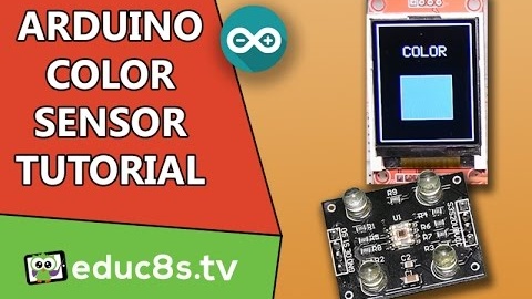 Using a Color Sensor (TCS230) with Arduino Uno and ST7735 color TFT display