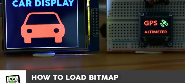 Bitmap graphics on an Arduino Touch Screen and other top Arduino Displays