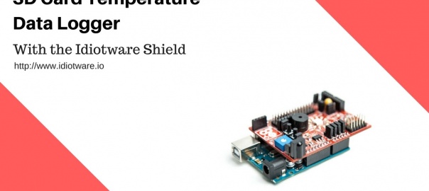 IdIoTware SD Card Temperature Logger