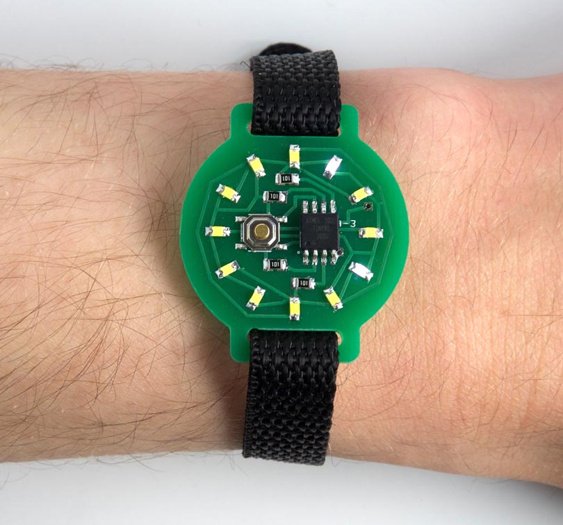Tiny LED Time Watch