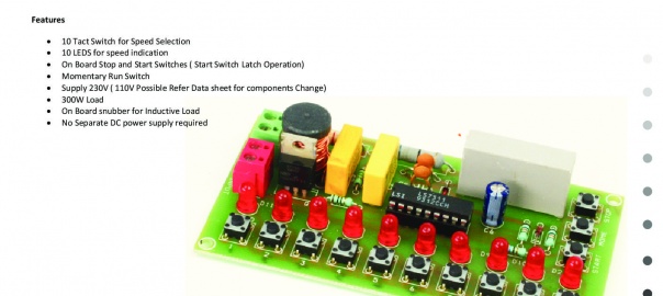 AC Motor Speed Controller for Modern Appliances Using LS7311