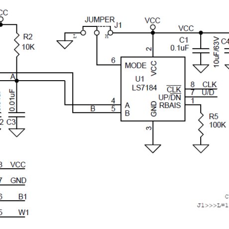 DIGITAL-POTENTIOMETER-USING-OPTICAL-ENCODER-SCHEMATIC - Electronics-Lab.com