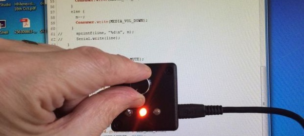 USB Volume Control and Caps Lock LED