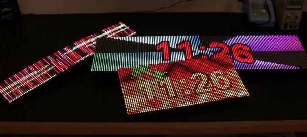 A FPGA controlled RGB LED MATRIX for Incredible Effects