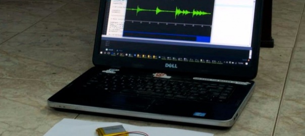 Measuring seismic activity using ProtoCentral OpenPressure