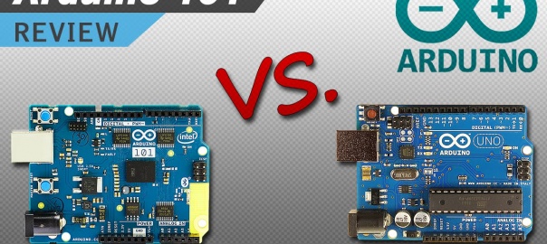 The New Arduino 101 (Genuino 101) – Unboxing, Set Up, and Comparing it to the Arduino Uno