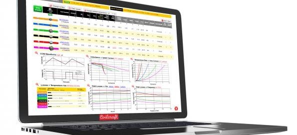 Coilcraft.com – Power inductor selection tool adds performance data