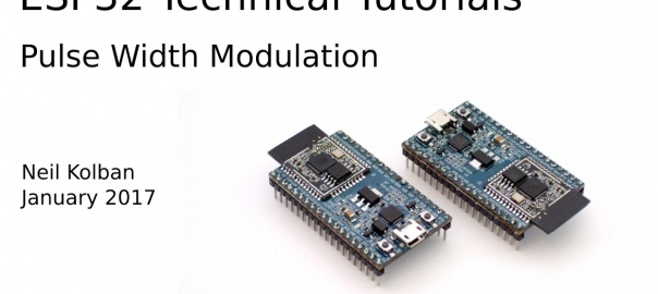 ESP32 and Pulse Width Modulation