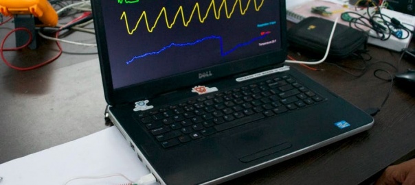 Using HealthyPi with a PC for ECG,Respiration & SpO2