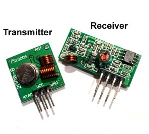 Arduino 433Mhz RF Wireless Data Transfer