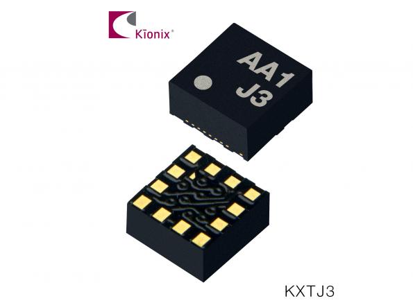 3-axis accelerometer performs wake-up in consumer designs
