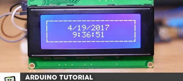 20×4 I2C Character LCD display with Arduino Uno